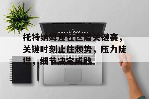 爱游戏app-关于托特纳姆迎社区盾关键赛，关键时刻止住颓势，压力陡增，细节决定成败的信息